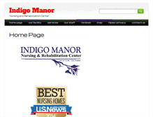 Tablet Screenshot of indigomanor.com